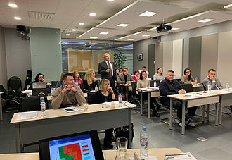 В период с 1 по 5 апреля 2019 года в нашем конференц-зале состоялись тренинги, организованные совместно с Учебным центром Института внутренних аудиторов